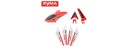 Syma S107G 01 Head cover Red + Main bladc Red + Tail decoration Red