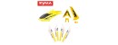 Syma S107G 01 Head cover Yellow + Main bladc Yellow + Tail decoration Yellow