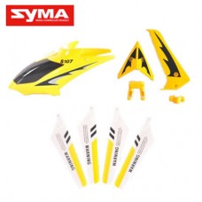 Syma S107G 01 Head cover Yellow + Main bladc Yellow + Tail decoration Yellow