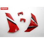 Syma S301G 10 Tail decoration Red