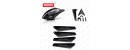 Syma S36 01B Head Cover Main blades Tail decoration Black