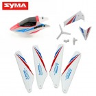 Syma S800G 01 Head cover White + Main blades White + Tail decoration White
