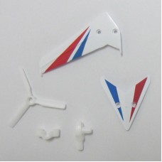 Syma S800G 05 Tail decoration White