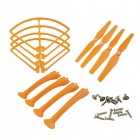 Sky Thunder D2100WH Protective gear Blades Base stand Orange