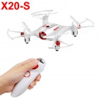 Syma X20-S With 2.4G 4CH 6Axis Barometer Set Height Headless Mode Gravity Control Nano RC Quadcopter White