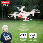 Syma X20 With 2.4G 4CH 6Axis Barometer Set Height Headless Mode Nano RC Quadcopter White