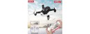Syma X22W With Wifi FPV HD Camera Real time Transmission 2.4G 4CH 6Axis Barometer Set Height Headless Mode Flight Track Mini RC Quadcopter Black