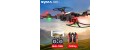 Syma X56W With Wifi FPV HD Camera 2.4G 4CH 6Axis Barometer Set Height Headless Mode Flight Track Somatosensory Operation Operate By Phone Onekey Take Off And Land RC Quadcopter Black