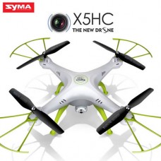 Syma X5HC With 2MP HD Camera 2.4G 4CH 6Axis Barometer Set Height Headless Mode RC Quadcopter White