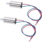 Syma X5HC Motor A Red and blue lines