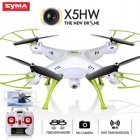 Syma X5HW With Wifi FPV HD Camera 2.4G 4CH 6Axis Barometer Set Height Headless Mode RC Quadcopter White
