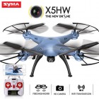 Syma X5HW With Wifi FPV HD Camera 2.4G 4CH 6Axis Barometer Set Height Headless Mode RC Quadcopter Blue