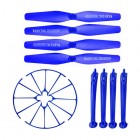 Syma X5HW Protecting frames Main blades Landing skids Blue