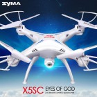 Syma X5SC With 2MP HD Camera 2.4G 4CH 6Axis Headless Mode RC Quadcopter White