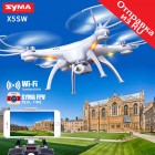 Syma X5SW With Wifi FPV HD Camera 2.4G 4CH 6Axis Headless Mode RC Quadcopter White