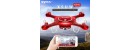 Syma X5UW FPV RC Quadcopter Drone 720P WIFI Camera HD Mobile Control,Height Hold,Path Flight,One Key Land 2.4G 6 Axis RC Helicopter