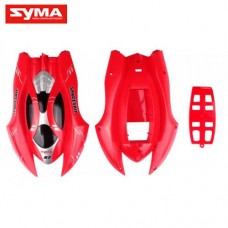 Syma X7 parts 01 Body Red