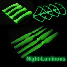 Syma X8C Protecting frames Blades Landing skids Night Luminous