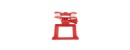 Syma X8G 24 Camera Shockproof hanger Red